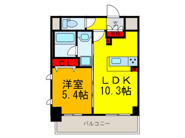 M′s arte上小阪の物件間取画像